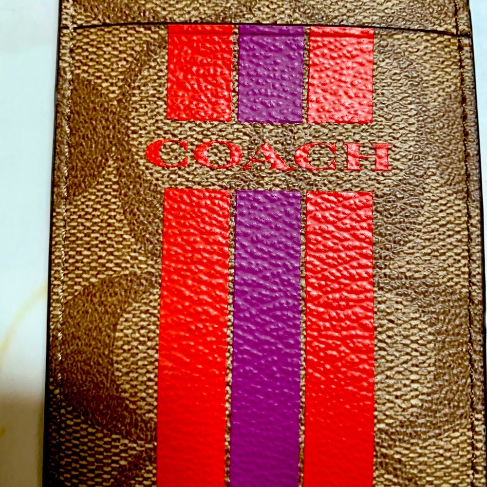 NWT Coach lanyard